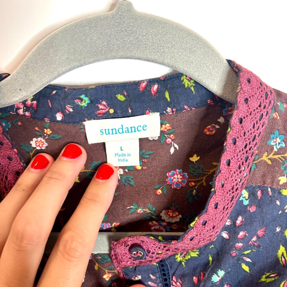 Sundance Harriet Patchwork Cottagecore Floral But… - image 2